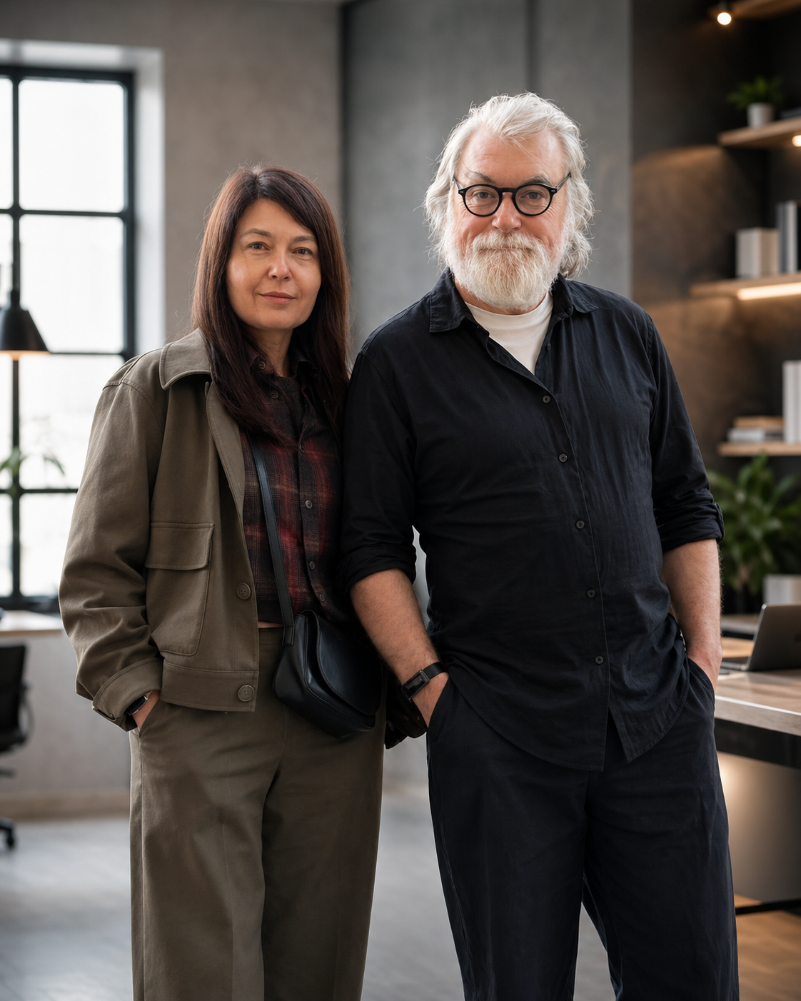 The two-person Explainer Pro studio team.